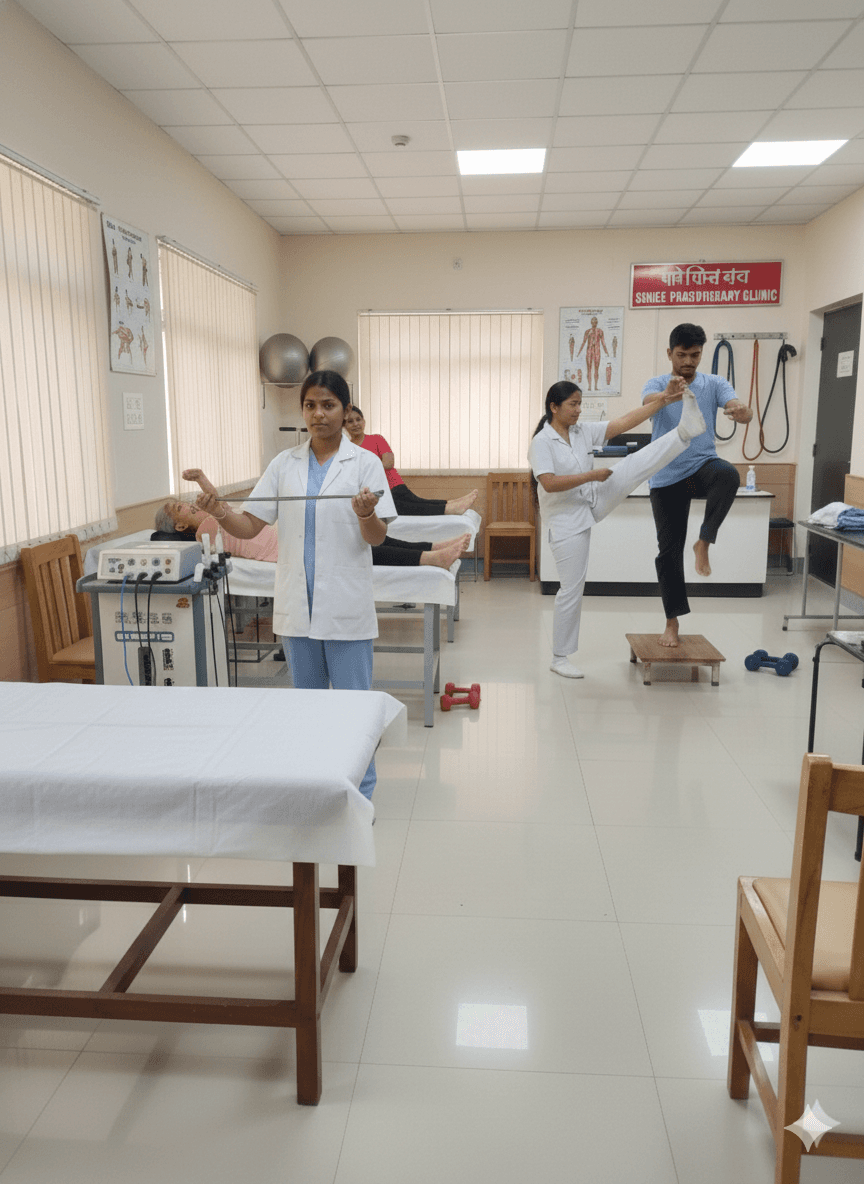 Clinic and physiotherapy